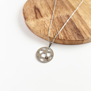 Personalized Soccer Necklace – Wear Your Passion on Your Sleeve!