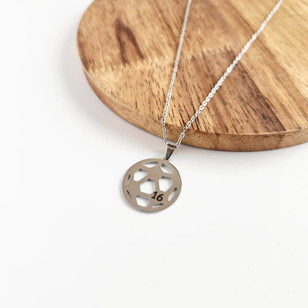 Personalized Soccer Necklace – Wear Your Passion on Your Sleeve!