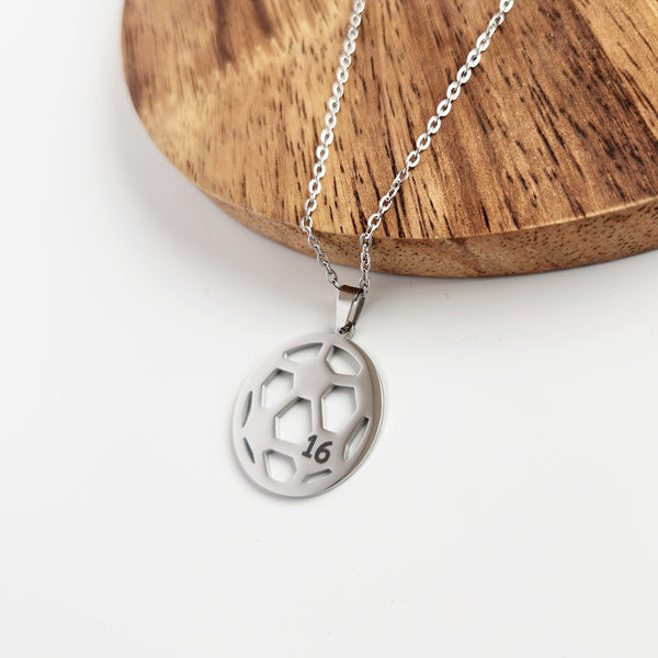 Personalized Soccer Necklace – Wear Your Passion on Your Sleeve!