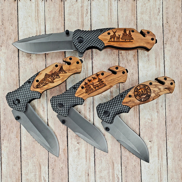 Engraved Knives