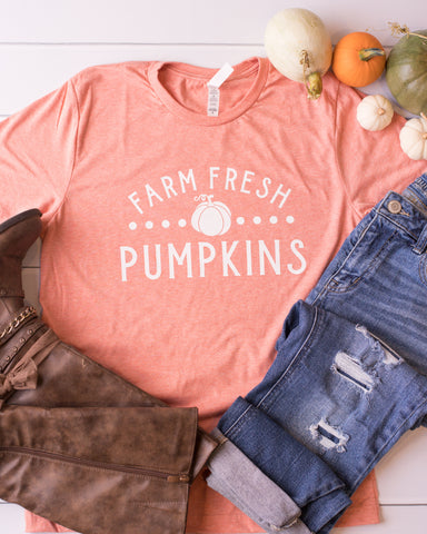 Fall Farm Fresh Pumpkins Graphic Tee