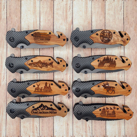 Engraved Knives