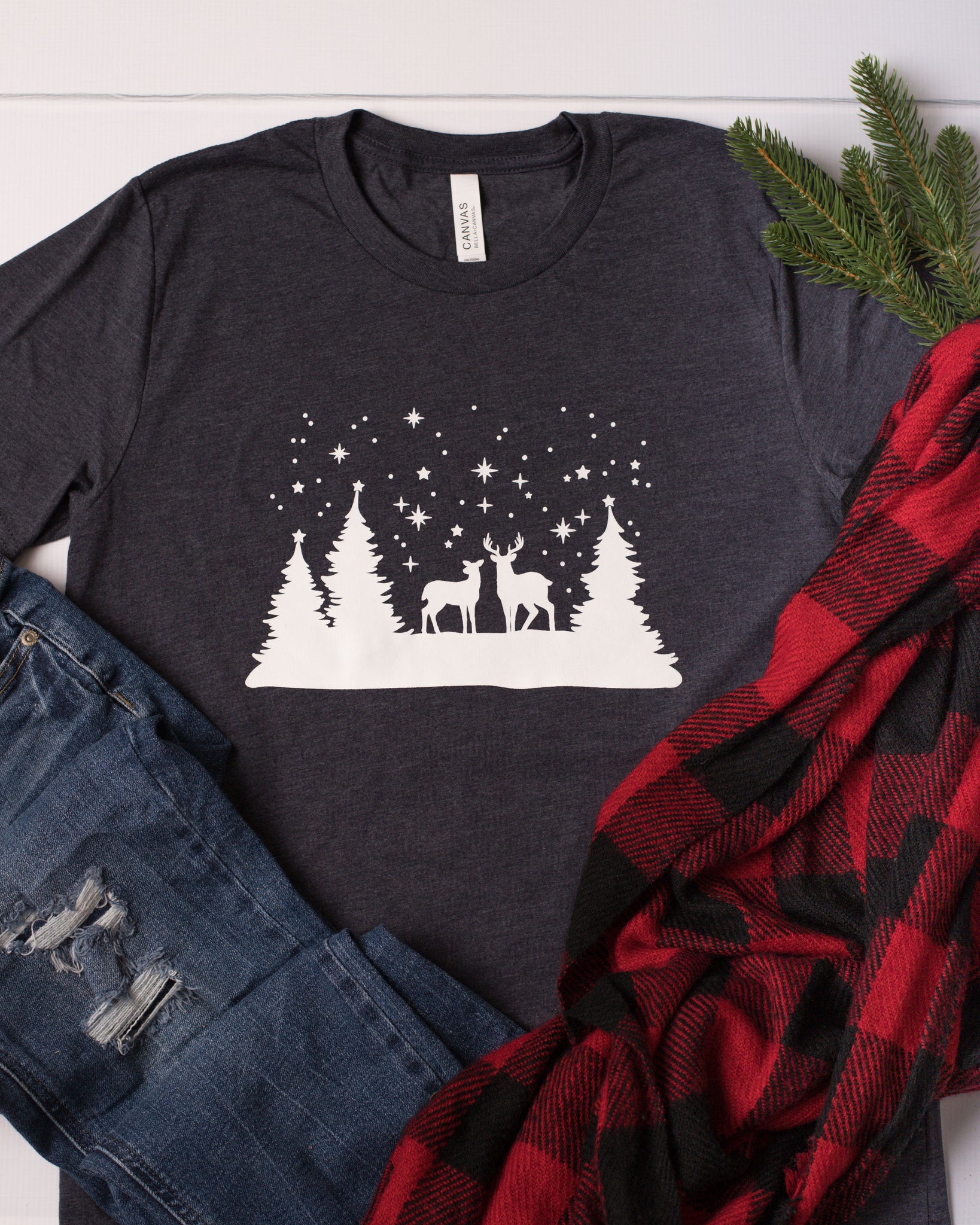 Winter Graphic Tee - Christmas