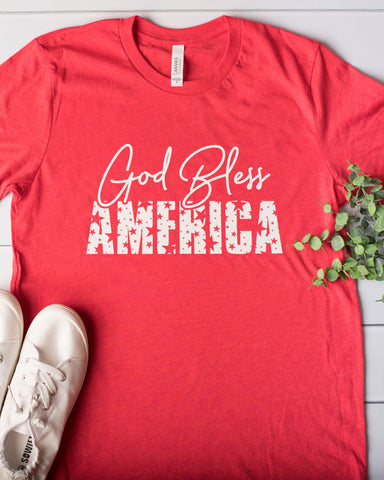 God Bless America Graphic Tee