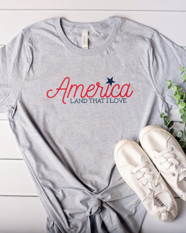 America Land that I Love Graphic Tee