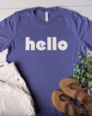 Hello Graphic Tee