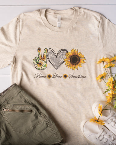 Peace, Love, Sunshine Graphic Tee