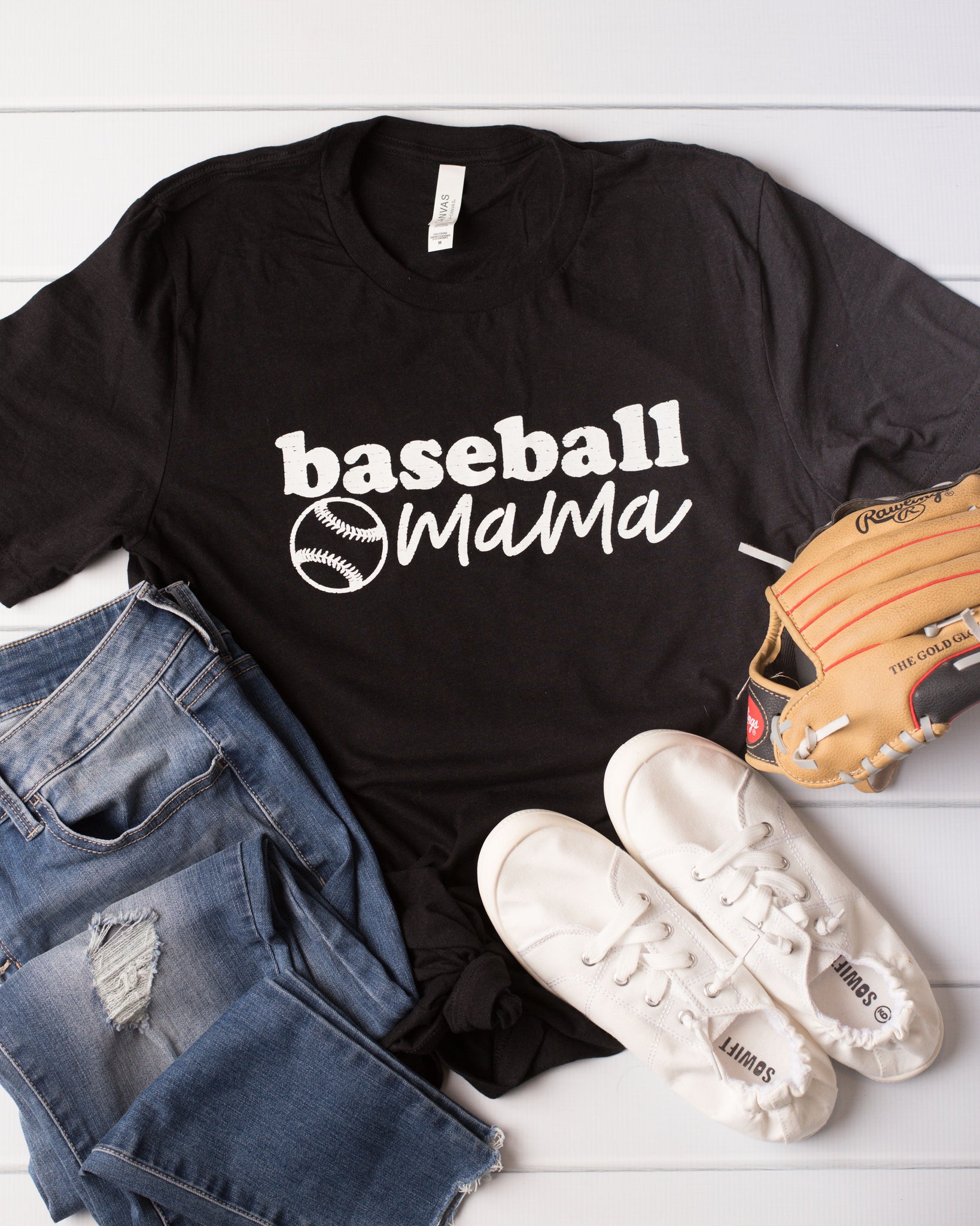 Baseball Mama Graphic Tee