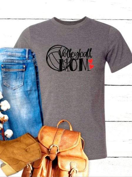 Volleyball Mom Game Day Graphic Tee