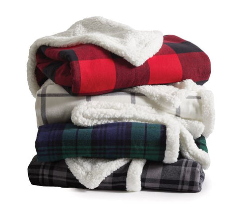 Flannel Sherpa Blanket